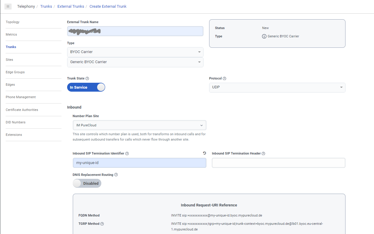 Roberto Lucchetti | Genesys Cloud integration with SIP external IVR